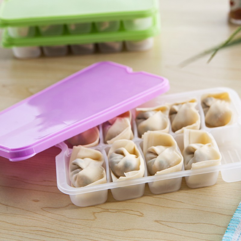 食品级PP 冰箱保鲜收纳盒冻饺子保鲜盒详情图3