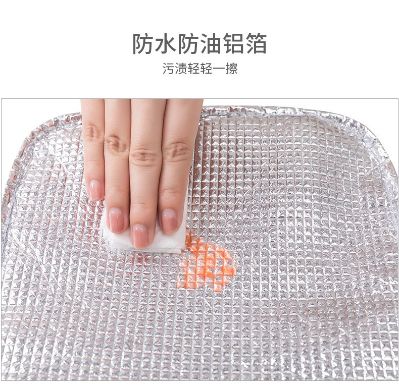 新款大容量保温便当包手提外出上班饭盒袋钢架宝妈便携马卡龙冰包3详情图5