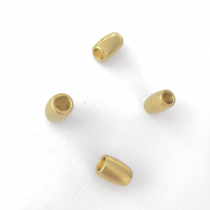 Through hole tube rice beads