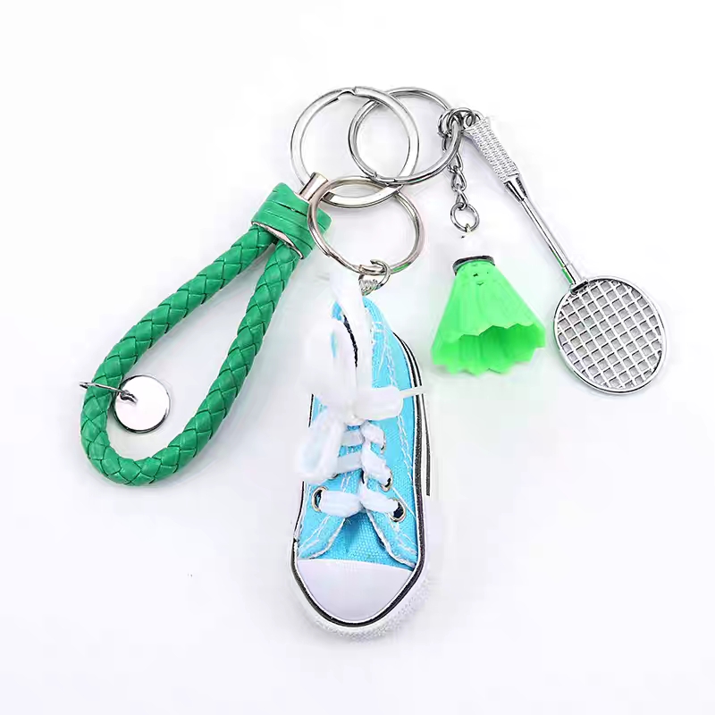 Shoes 4 piece set key chain series mixed
