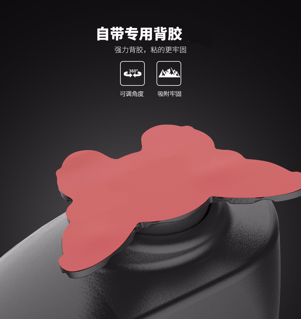 Cross-border exclusive dual-view auxiliary mirror, car rearview mirror, reversing mirror, front and rear wheel blind spot mirror, bidirectional small round mirror detail image 7
