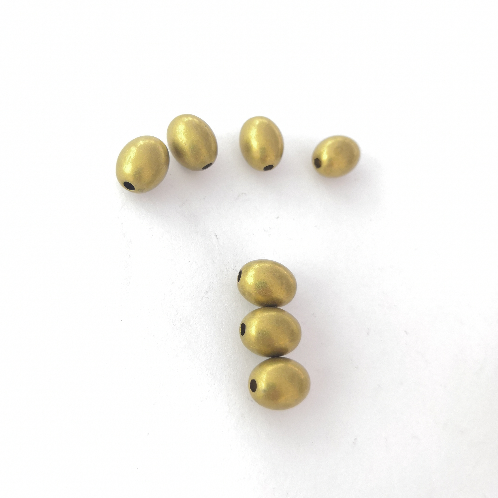 Copper tube rice beads