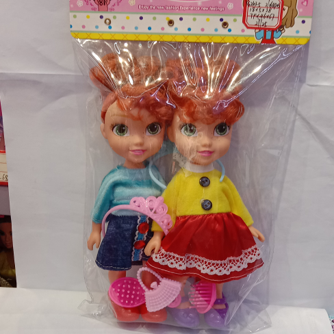 8-inch vinyl dolls mixed with 3 styles b