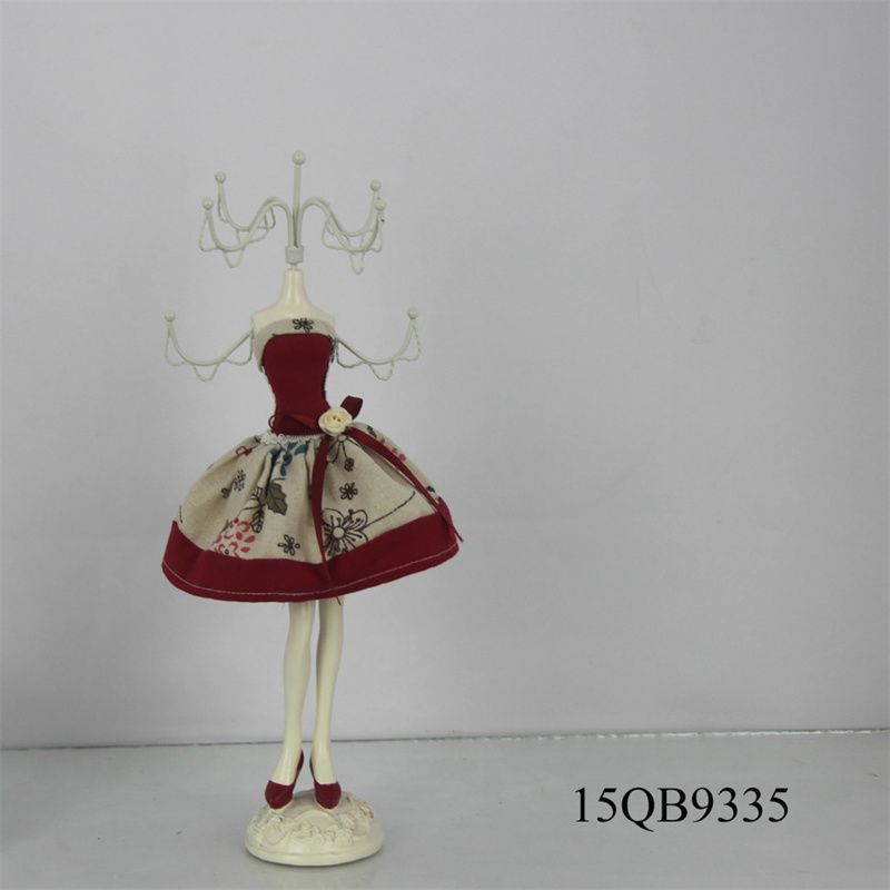 婚纱系列公主模特首饰架饰品架耳环项链架32CM/9335