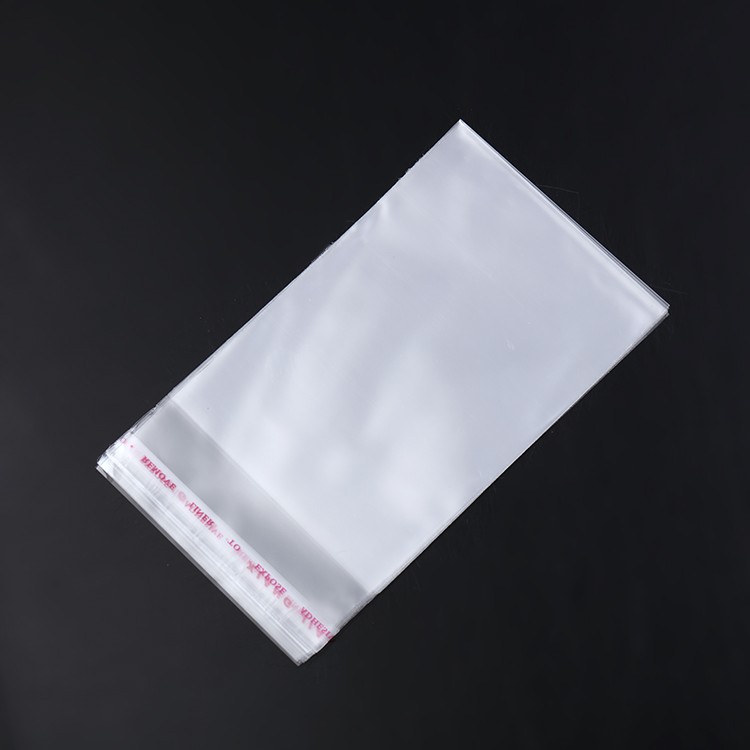 现货批发4*6透明袋包装OPP不干胶自粘袋塑料袋自封袋100个挂孔详情图7