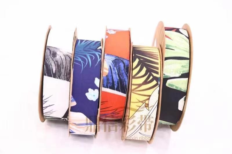 Korean webbing 1409 Hawaiian fabric lace ribbon factory direct sales for export 50Y detail image 5