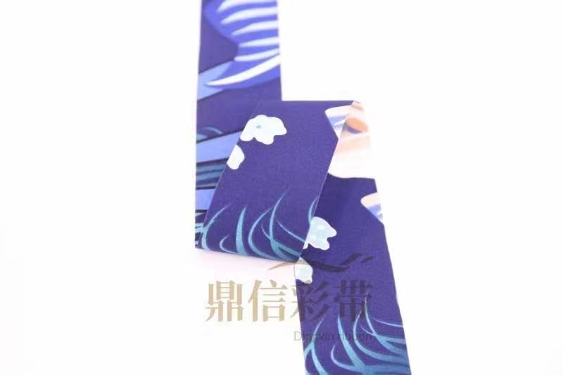 Korean webbing 1409 Hawaiian fabric lace ribbon factory direct sales for export 50Y detail image 4