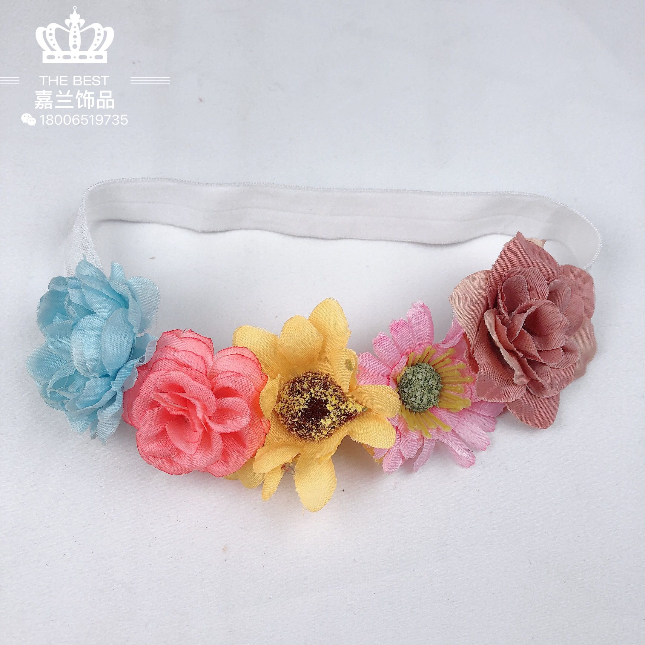 The 2021 new baby hair band is a fairy-like lace flower ribbon. It is soft, skin-friendly and has elastic hair accessories