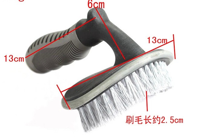 Car T-shaped car wash tire brush cleaning tool 13.56.513CM car wheel hub brush car tire brush detail image 8