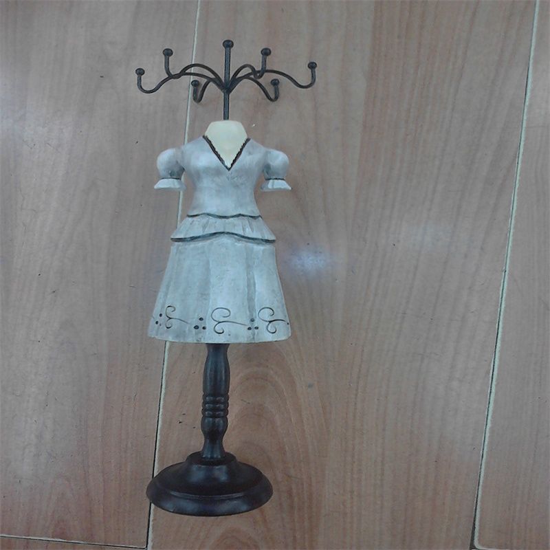 模特首饰架木质耳环项链饰品架人行模特架1205H