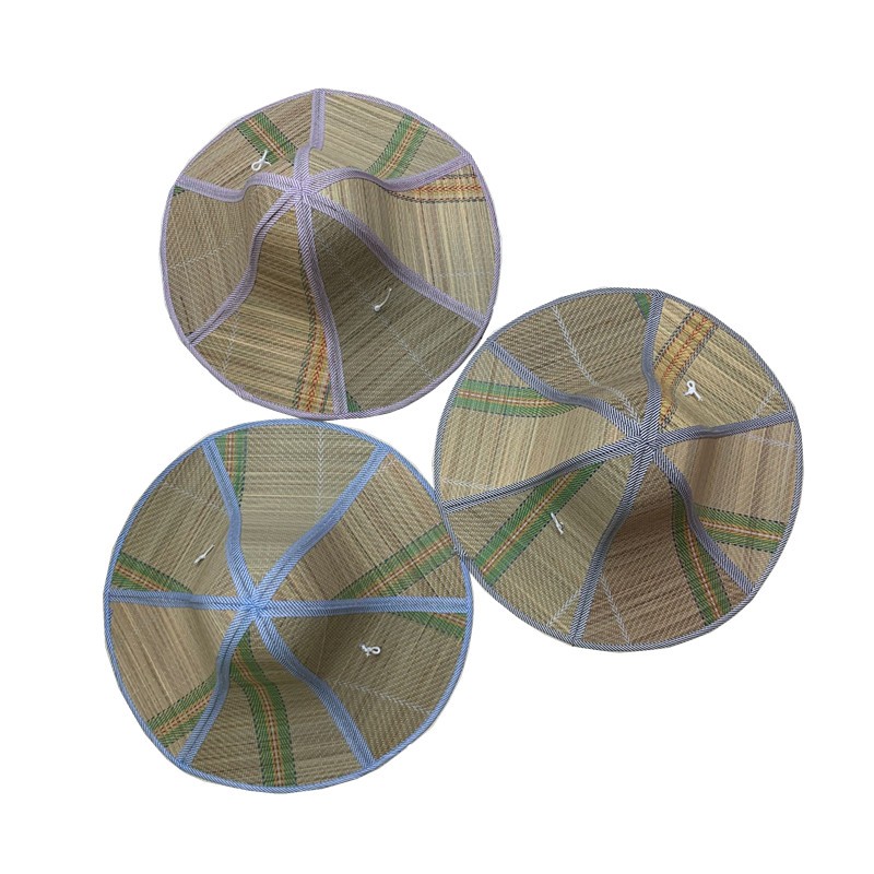 Folding Hat Fan Hat Shade Sequin Mat Hat Hat Can Be Folded Summer Tourism Pastoral Fisherman Hat Fishing Hat full figure