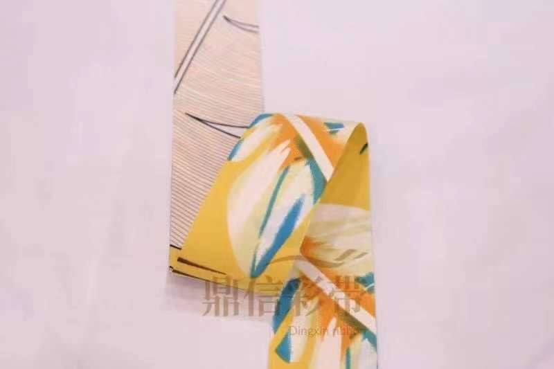 Korean webbing 1409 Hawaiian fabric lace ribbon factory direct sales for export 50Y detail image 3