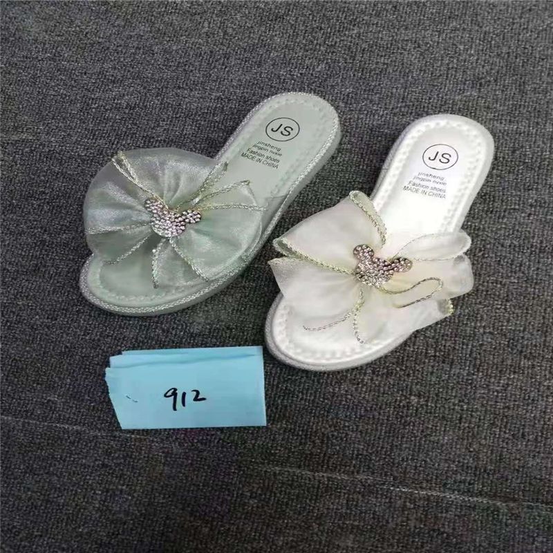 新款平底女生凉拖鞋仙女风学生百搭软底防滑女孩简约凉鞋15