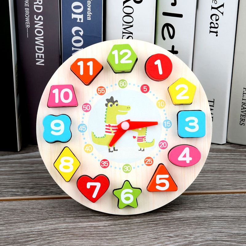 New educational science to teach children threaded clock game toys environmental protection water paint baby enlightenment matching toys thumbnail