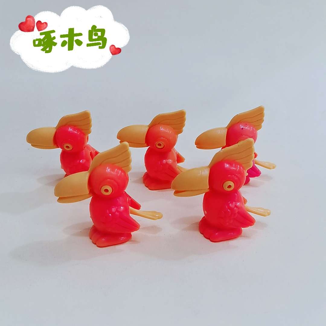 手摇啄木鸟可爱萌趣益智玩具蛋壳扭蛋货源赠品配件厂家直销批发热销货源充足详情图6