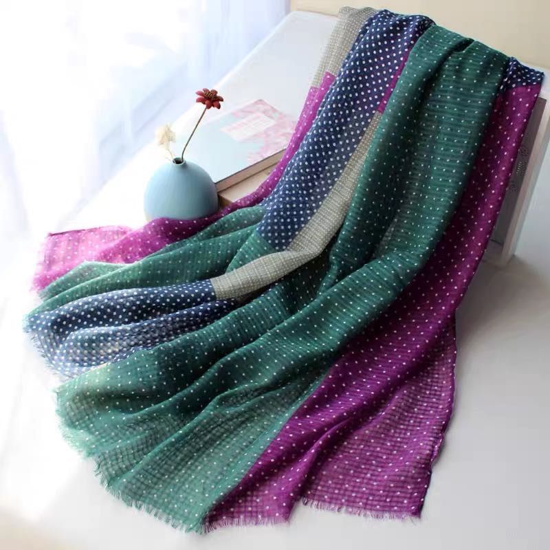 Ladies Autumn-Winter Coat All Casual Ladies Vintage Trendy Female Explosive Scarf 2813