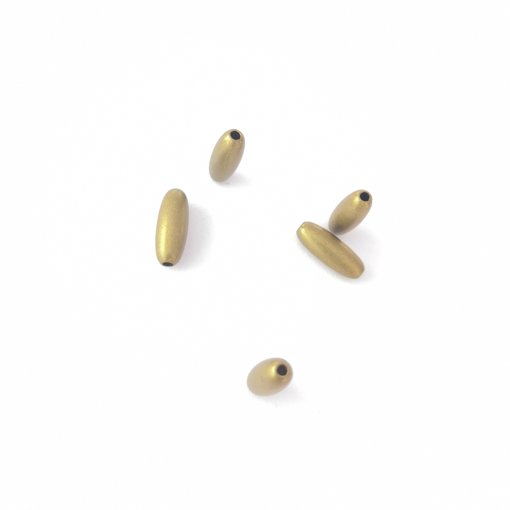 Smooth rice bead copper skin