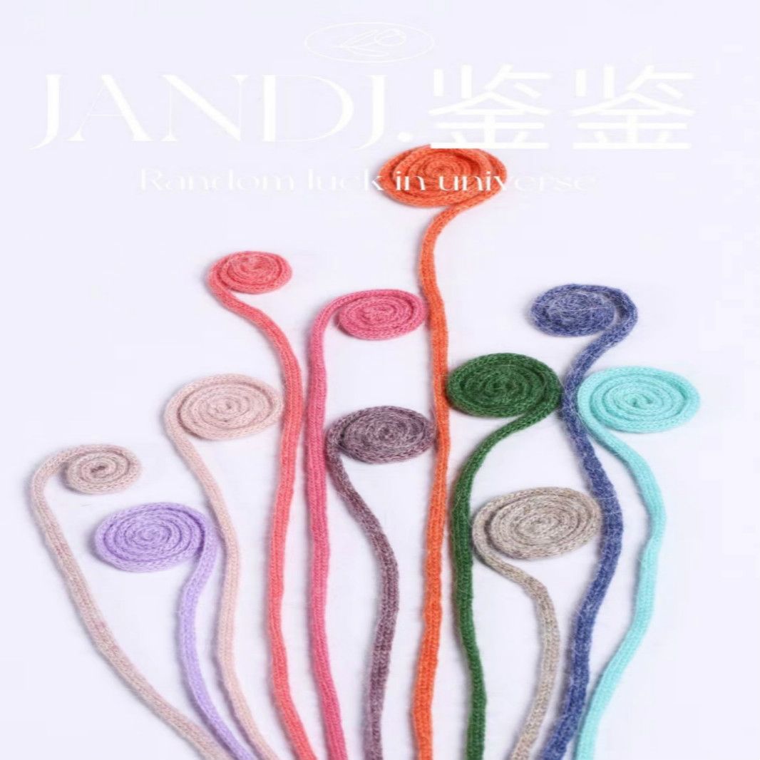 Yh1030- Jianjian Fashion Clothing Accessories Mink Hair Hollow Belt Specification drawing