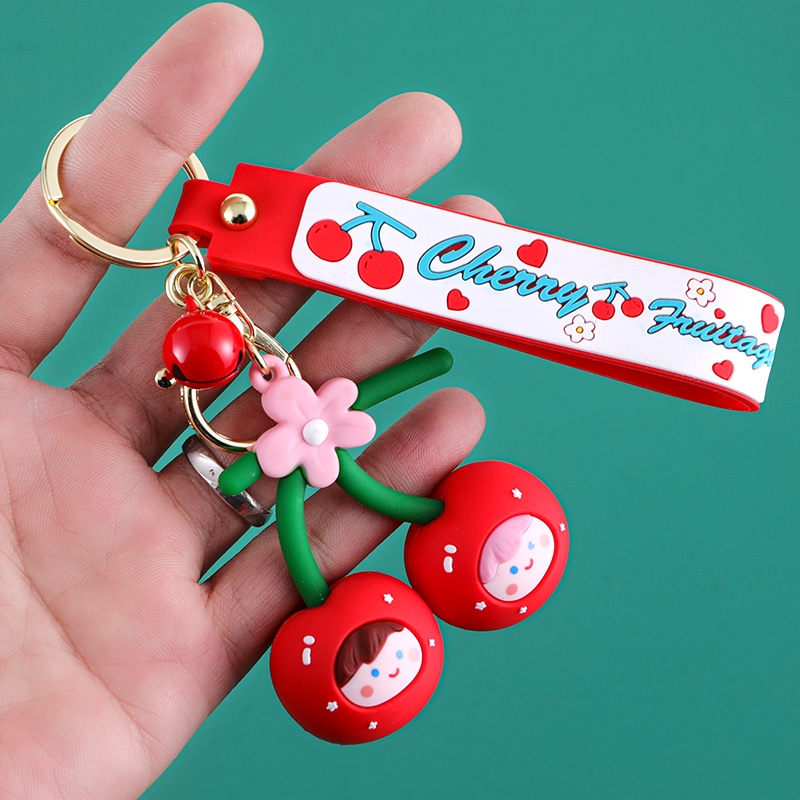 Cherry keychain series of mixed styles 3