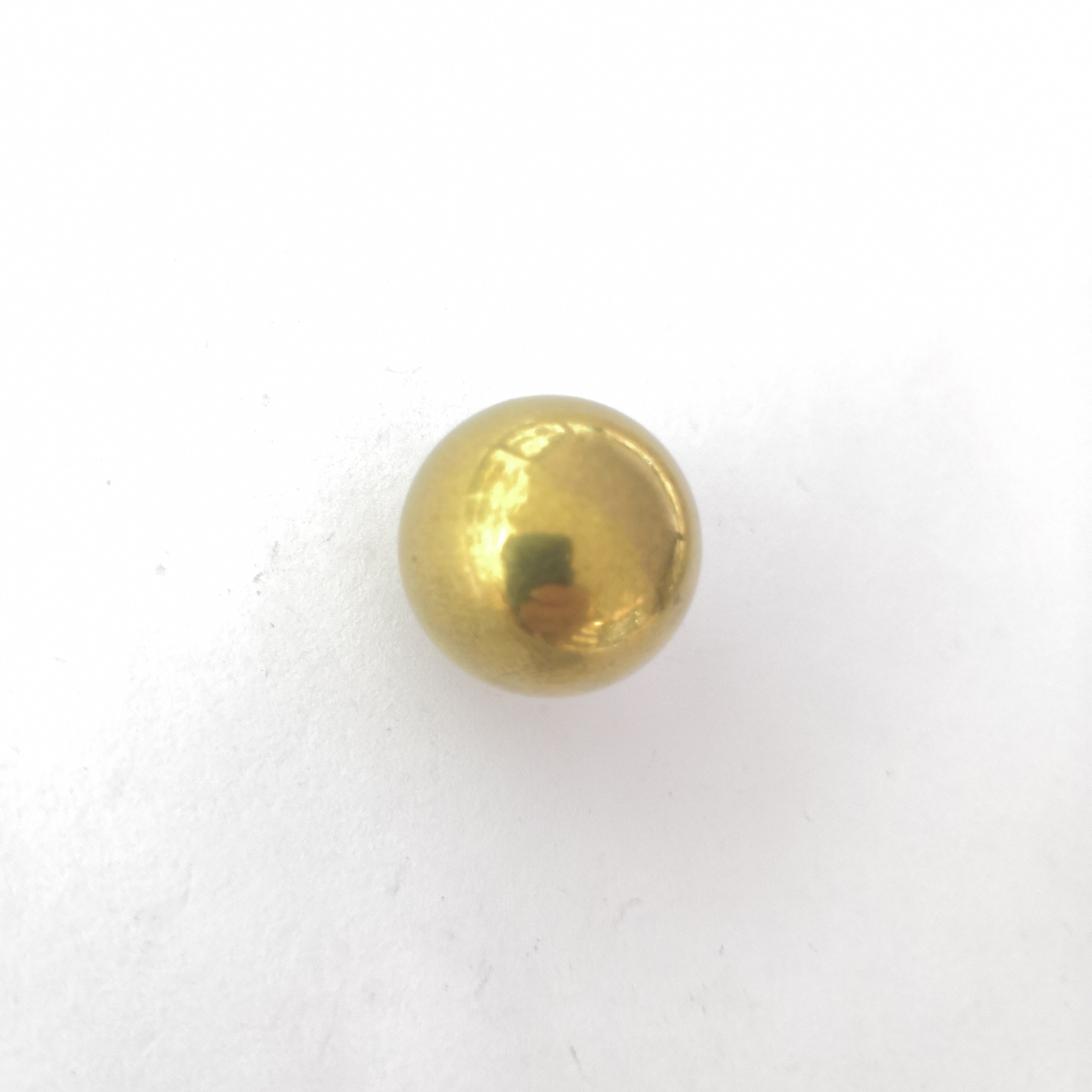 Smooth round beads have no holes and no hanging