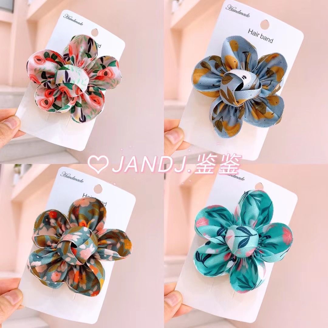 Nt106- Double Leaf Flower For Jianjian Fashion Clothing Accessories Specification drawing