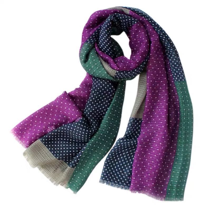 Ladies Autumn And Winter Coats All Casual Explosive Lady Retro Trendy Lady Scarf 2510