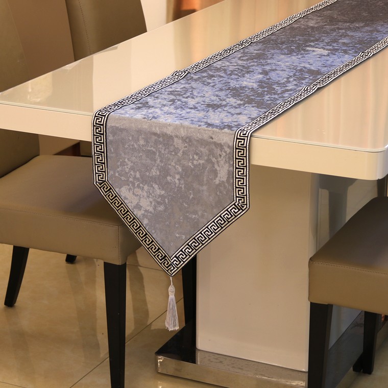 Simple New Chinese Patchwork Small Edge Bar Solid Color Table Flag European Bucket Cabinet Bed End Table Western Table Soft Cloth undefined