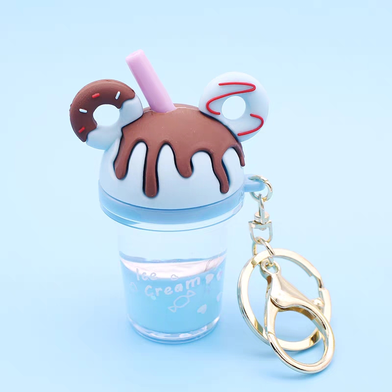 Acrylic bottle three-piece keychain series mixed 146