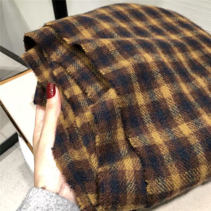 Ladies Autumn And Winter Coats All Casual Explosive Lady Retro Trendy Korean Scarf 249