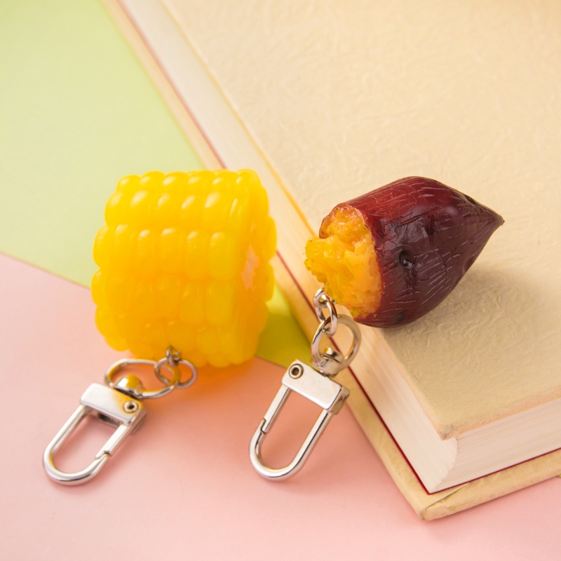 Corn sweet potato key chain series mixed