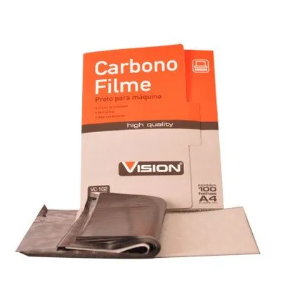 100 Sheets Of Carbono A4 Plastic Carbon Paper