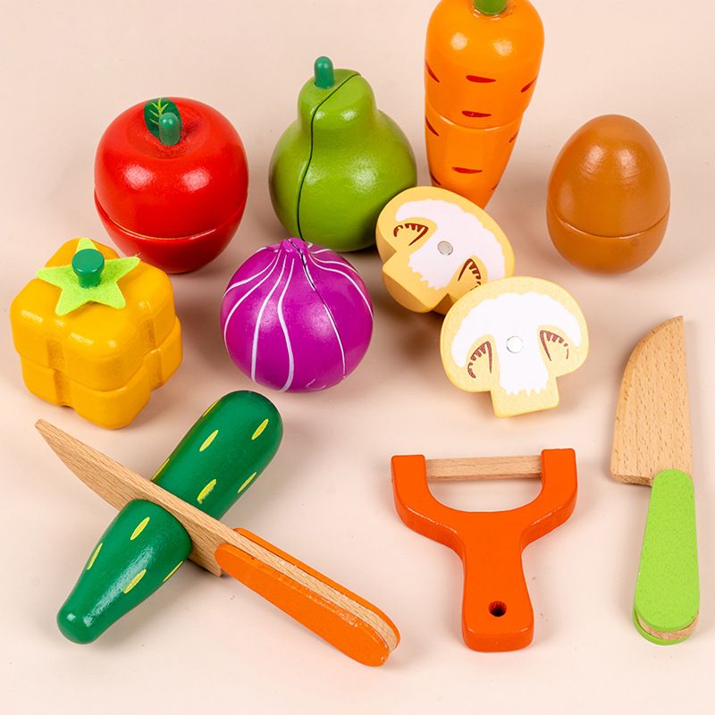 Cross-border children magnetic fruits and vegetables to see boys and girls simulation of every family puzzle development of early education toys Application Scenario
