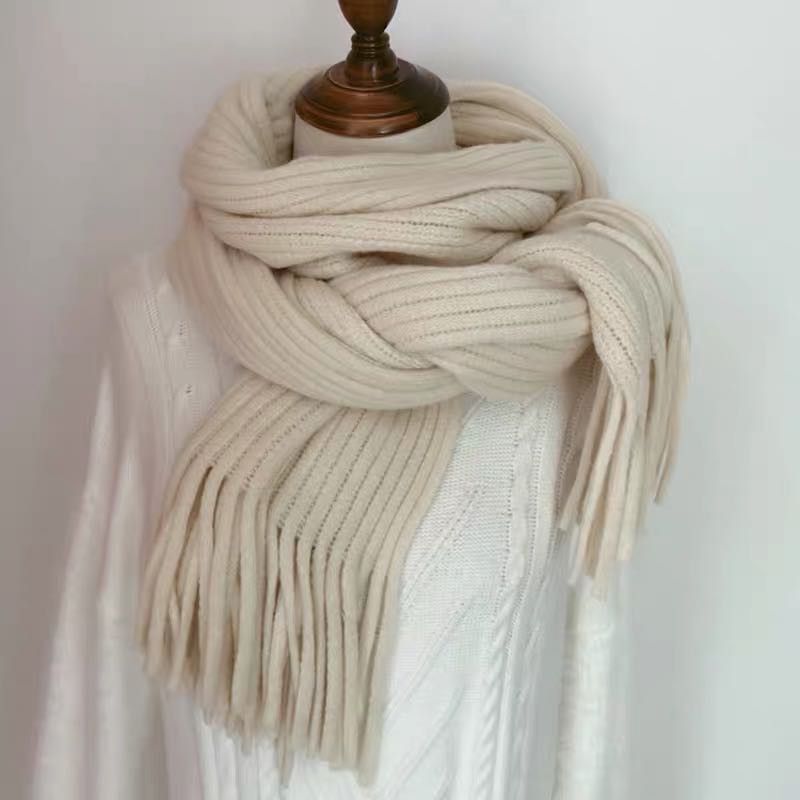 Ladies And Ladies Shawls Autumn And Winter Coats All Match Hugh Lady Retro Trendy Idle Explosive Scarf 6476