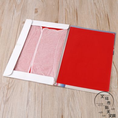 Gestetner 171 Red Double-Sided Thin Carbon Paper Specification drawing