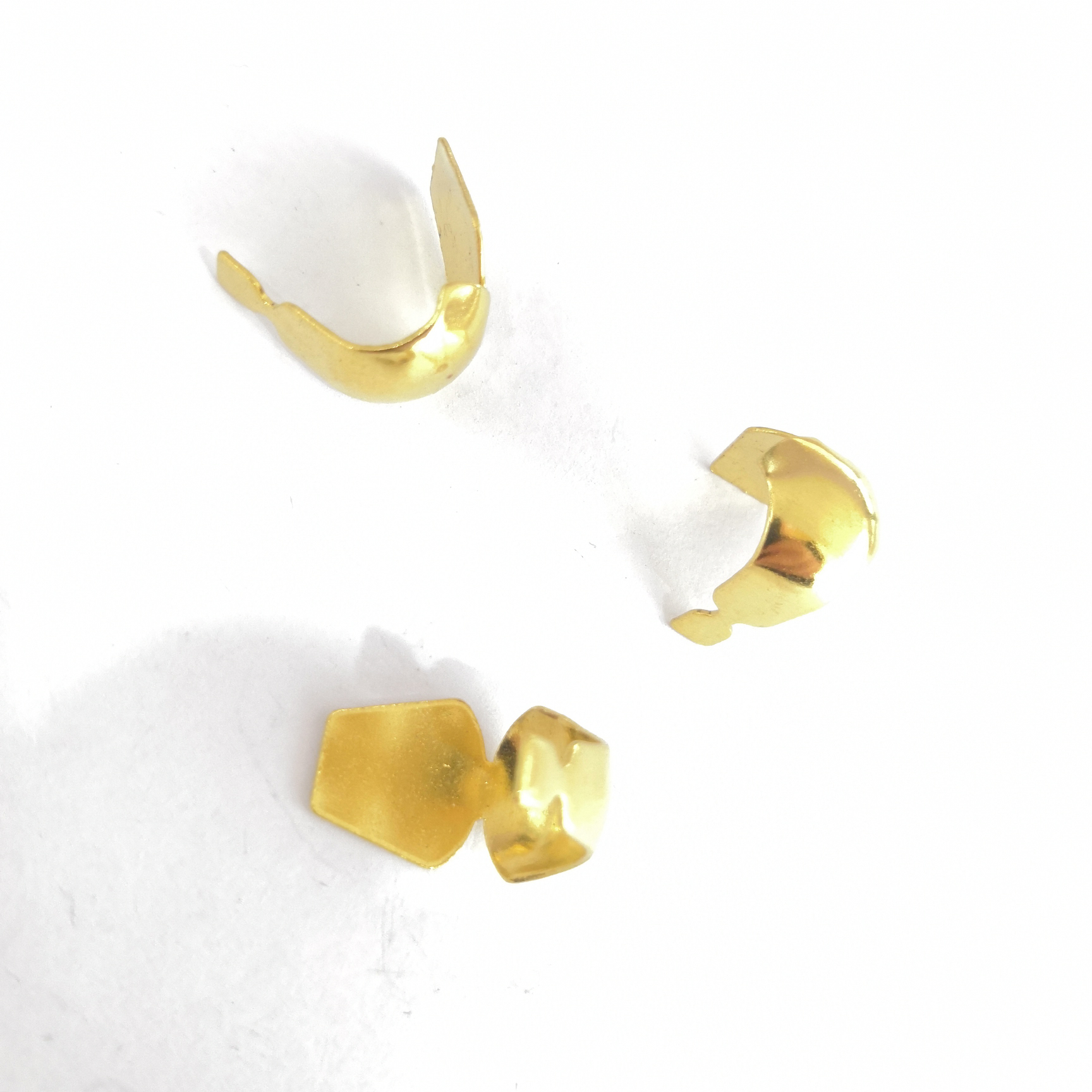 Brass button