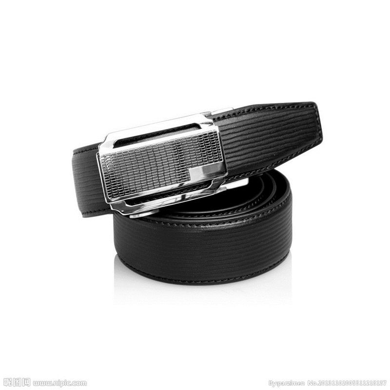 Men's buckle belt, retro top layer pure cowhide belt, men's versatile denim pure copper buckle belt 876774