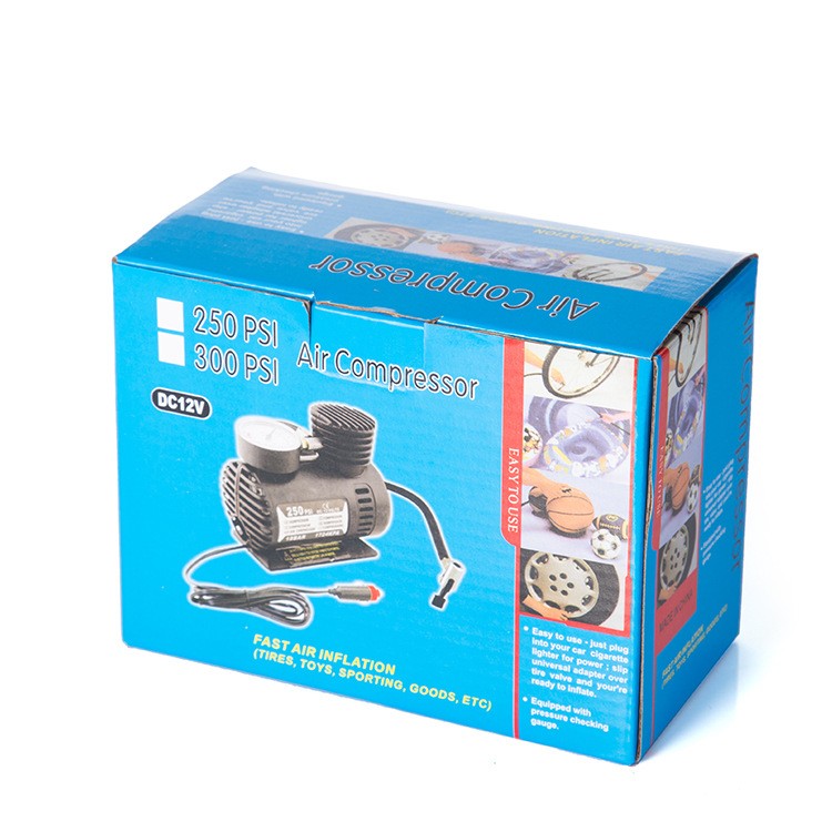 Mini car air pump, locomotive vehicle-mounted air pump, gift type, portable car tire, small air pump detail image 8