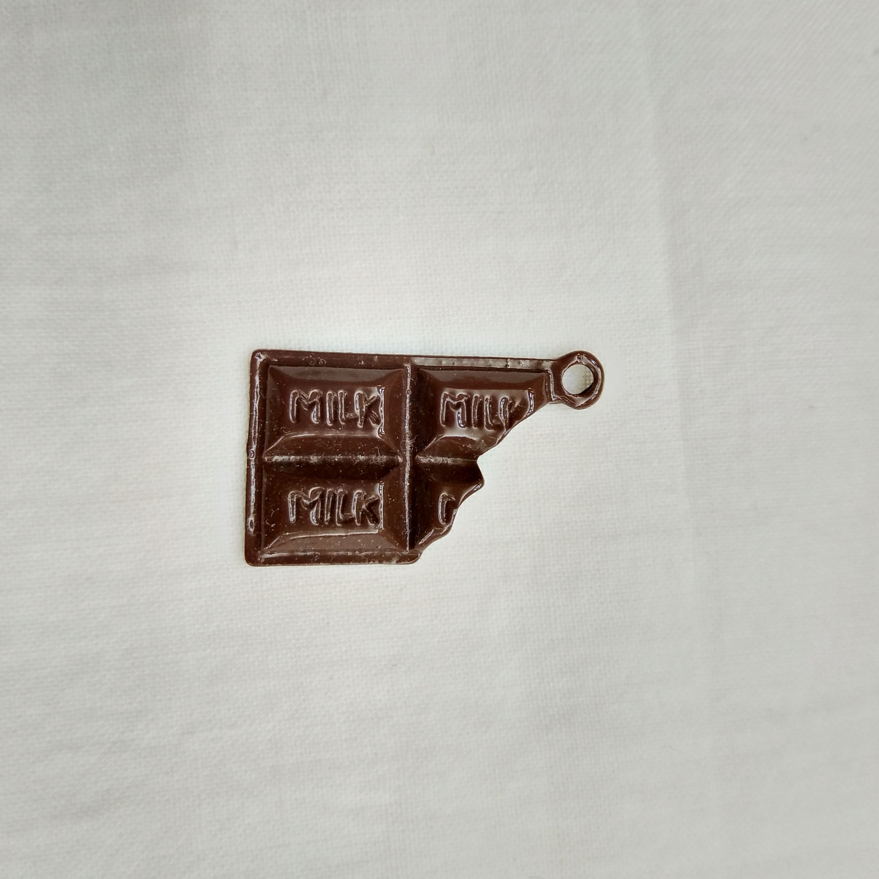 DIY handcrafted jewelry accessories: Alloy, simple single oil-dripping cartoon pendant, decorative earrings (100ps per pack), chocolate accessories, spray paint