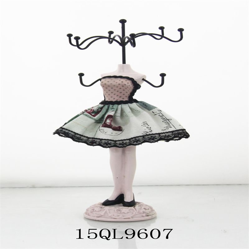 婚纱系列公主模特首饰架饰品架耳环项链架26CM/9607