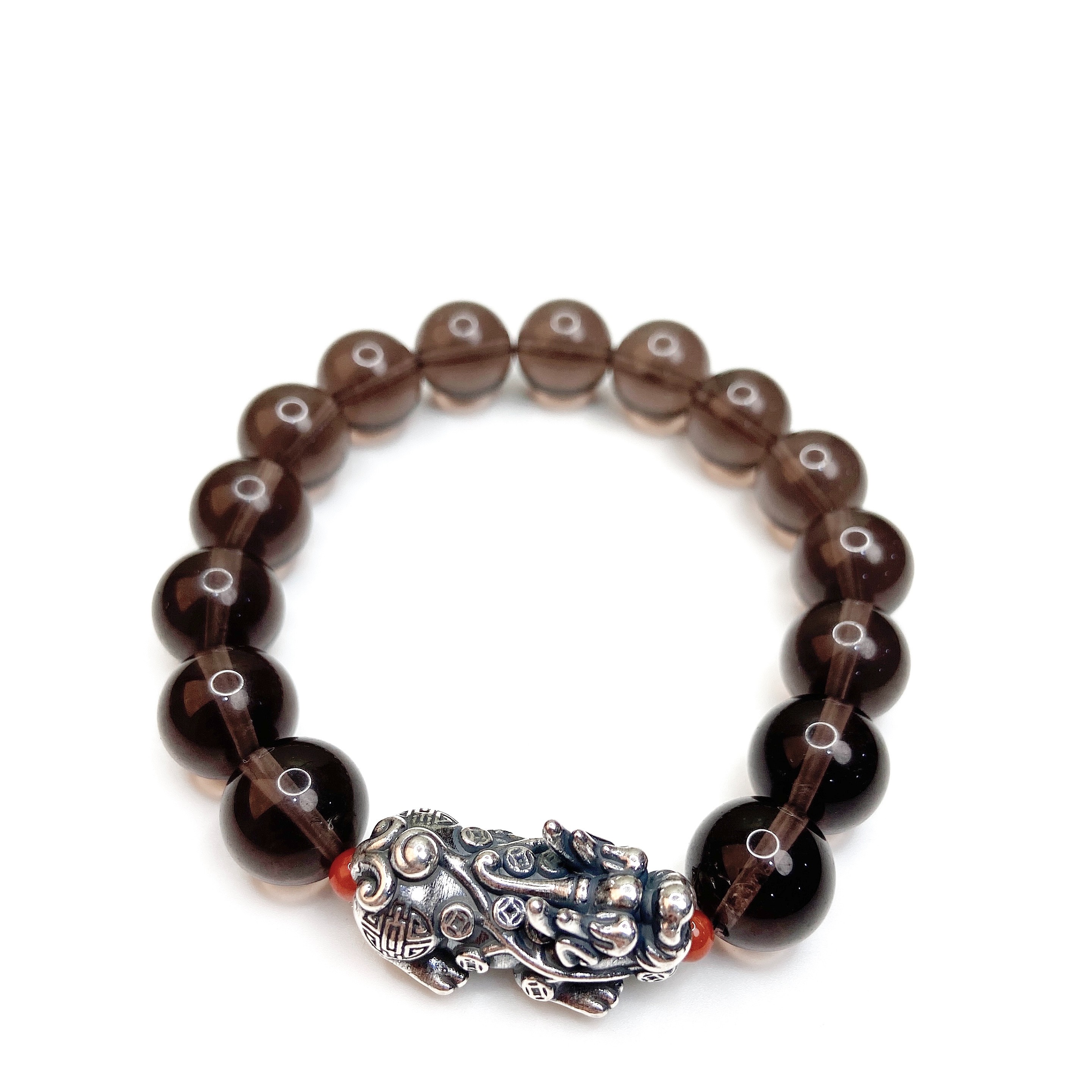 S1989烟灰玉髓手链详情图1