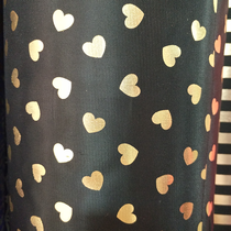 Hot gold love black cloth,