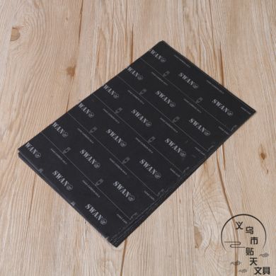 Black Carbon Paper 100Pcs Swan details Picture