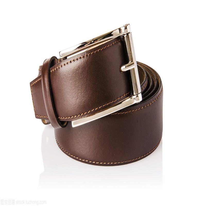 Men's buckle belt, retro top layer pure cowhide belt, men's versatile denim pure copper buckle belt, Model 876867