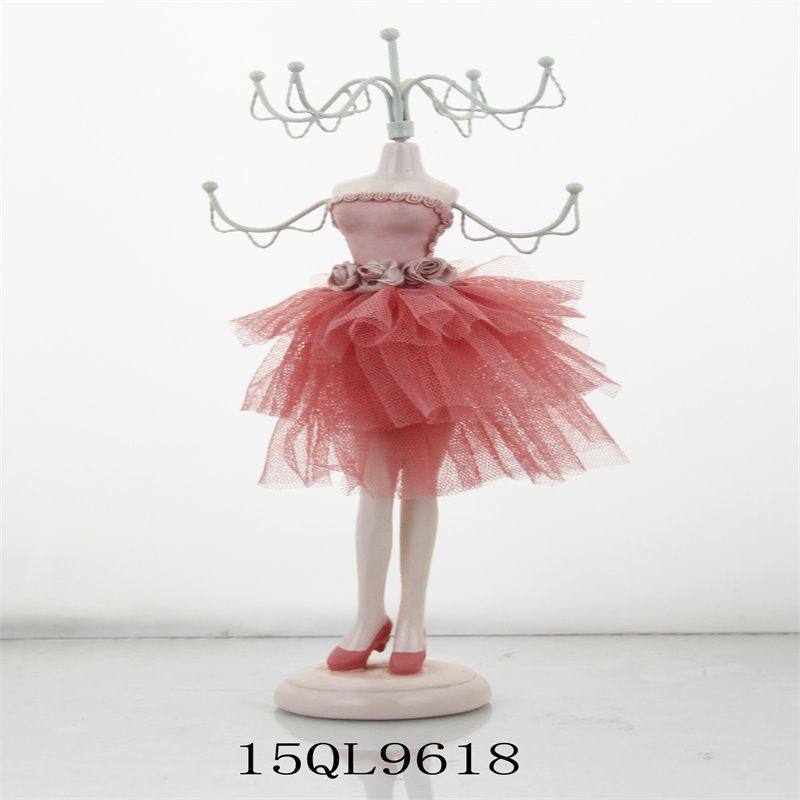 婚纱系列公主模特首饰架饰品架耳环项链架模特32CM/9618