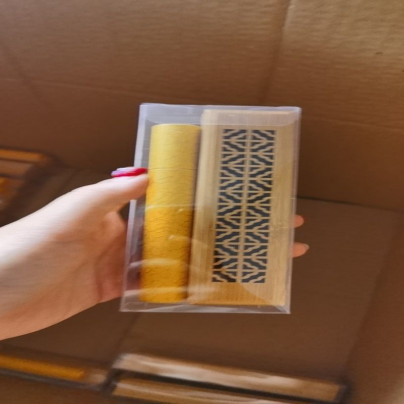 2021芸亭工艺楠竹套装装12pvc外贸热销