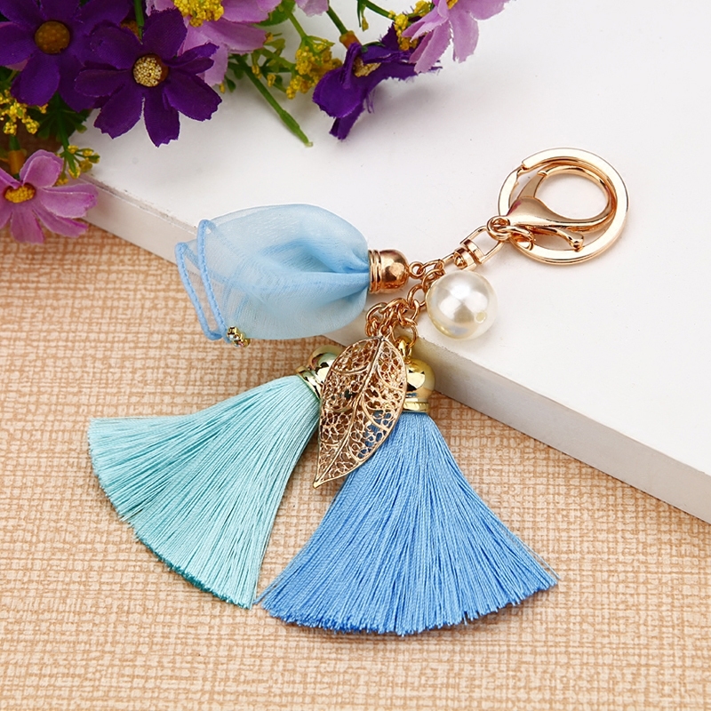 Three-piece set Keychain fringe Three-piece set series 2