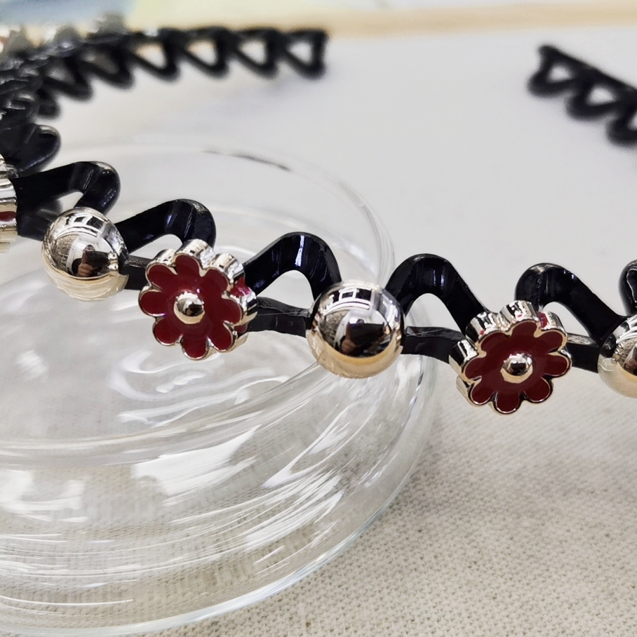 编发发箍女士夏天头箍发夹头发固定发卡刘海夹子头饰网红碎发神器