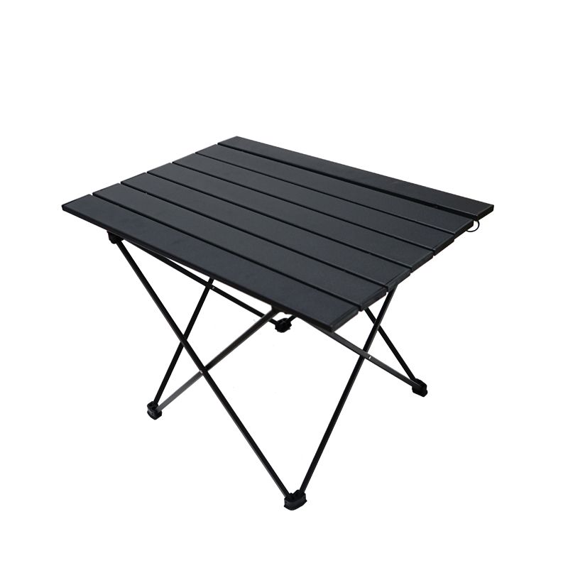 Portable outdoor folding barbecue table, outdoor camping aluminum alloy table, large size Specification image