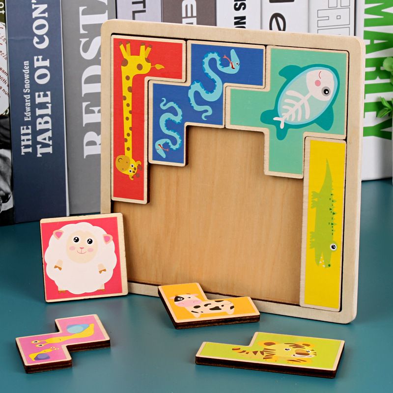 8-in-1 multifunction log board digital mother fruit car grab board kids Puzzle Fun fishing 12