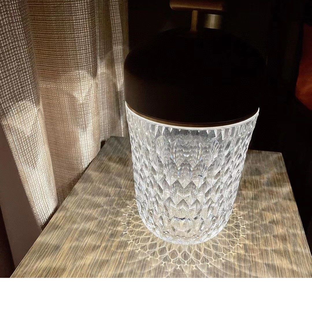 Hermes Crystal Smart Dimming Atmosphere Small night light Creative charging teapot diamond table lamp